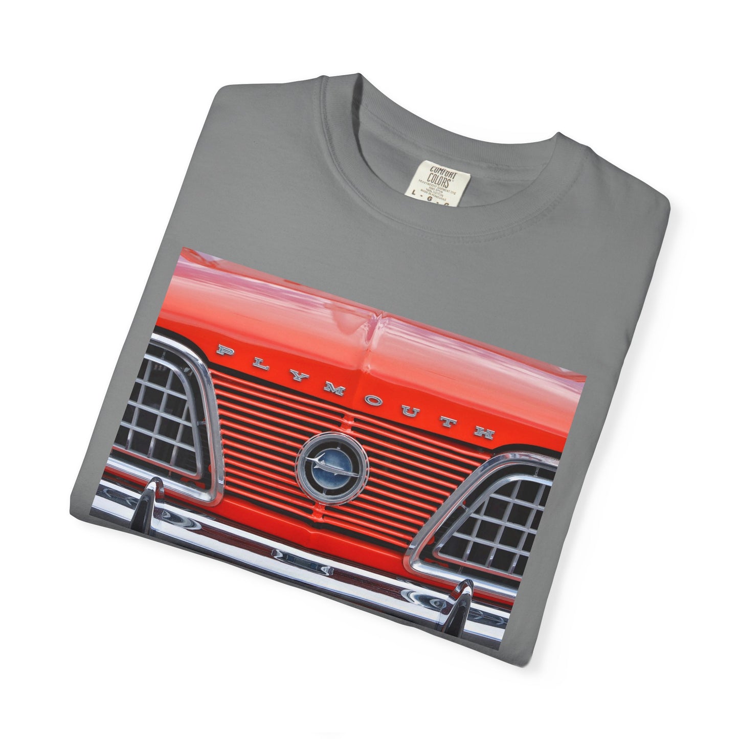 Vintage Car T-Shirt, Retro Plymouth Tee, Gift for Car Lovers, Unisex Casual Wear, Classic Auto Fan Apparel, Gifts for Him/Her