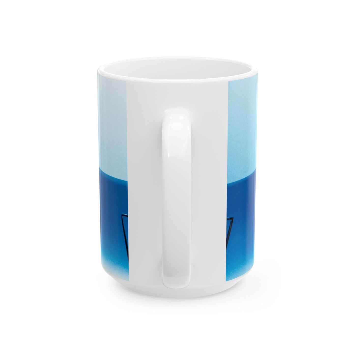 Chevrolet Corvette Classic Car Badge on an 11 or 15oz Ceramic Mug, a Perfect Gift for Your Favorite Car Guy.