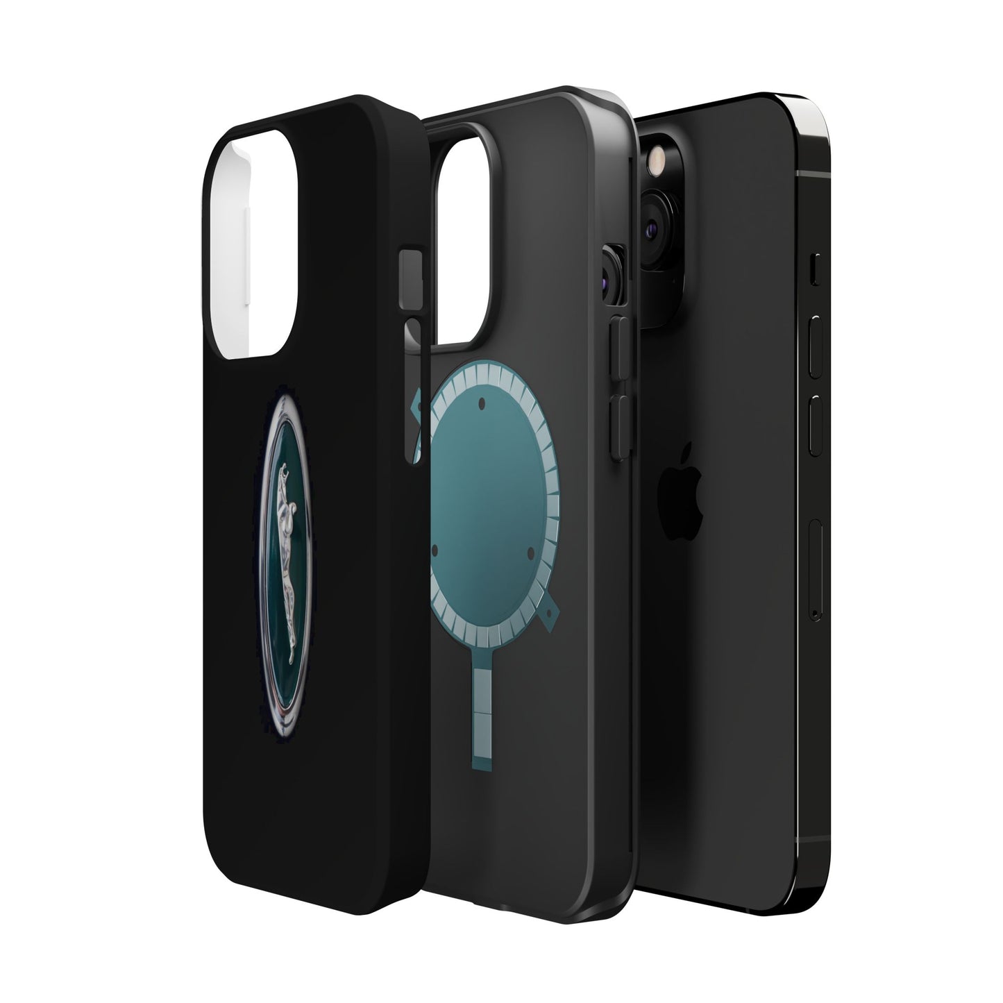 Magnetic Tough Cases, Classic Jaguar 'Leaper' Car Badge, Car Lover Gift, Protective iPhone Cover, Unique Design, Automotive Enthusiast