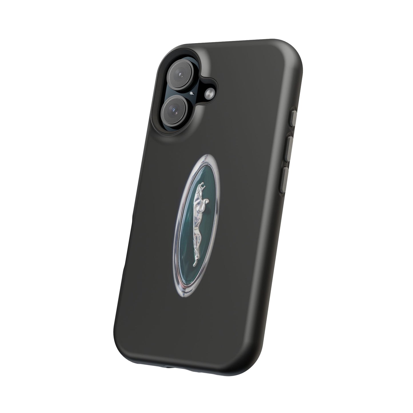 Magnetic Tough Cases, Classic Jaguar 'Leaper' Car Badge, Car Lover Gift, Protective iPhone Cover, Unique Design, Automotive Enthusiast