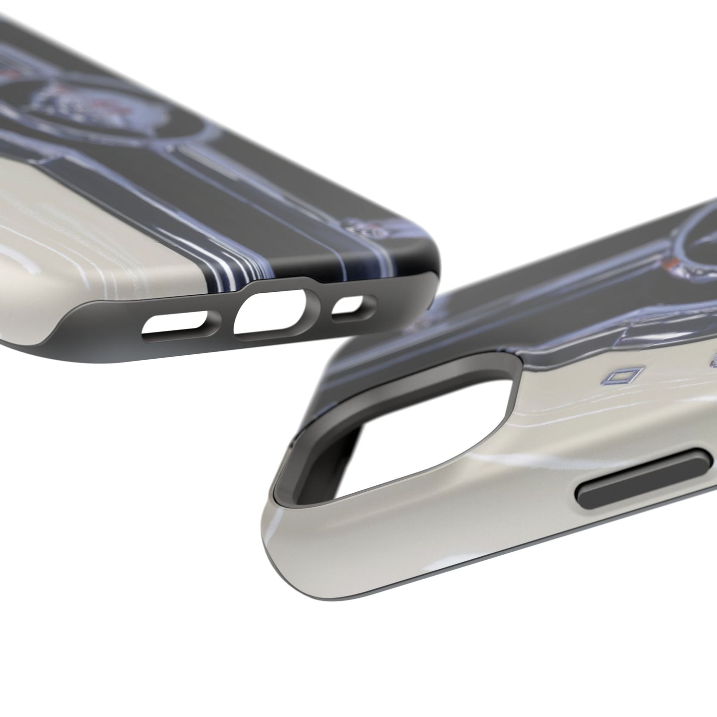 Vintage Car Magnetic Tough iPhone Cases - Automotive Lover's Phone Covers, Gift for Car Enthusiasts, Classic Car Accessories, Unique Phone