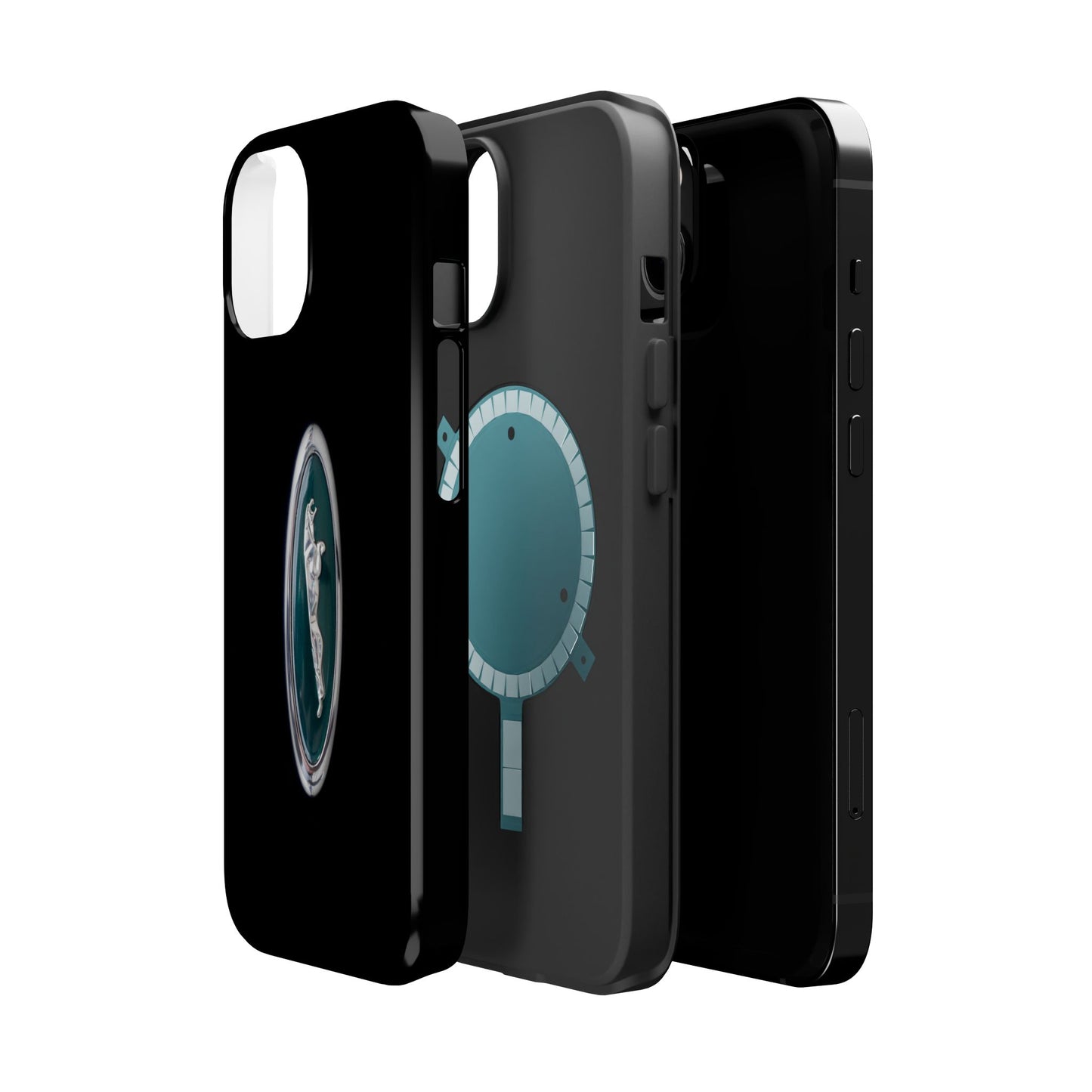 Magnetic Tough Cases, Classic Jaguar 'Leaper' Car Badge, Car Lover Gift, Protective iPhone Cover, Unique Design, Automotive Enthusiast