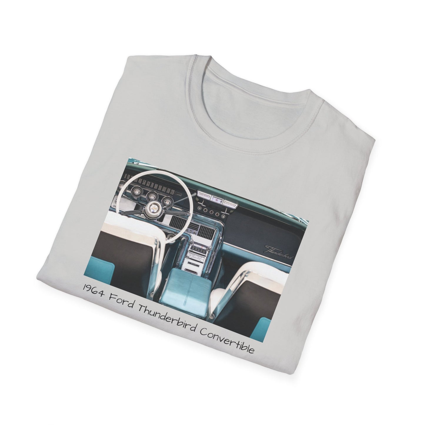Copy of Classic Car T-Shirt, Vintage Car Tee, Retro Car Shirt, Car Lover Gift, Muscle Car Apparel, Ford Thunderbird, Convertible