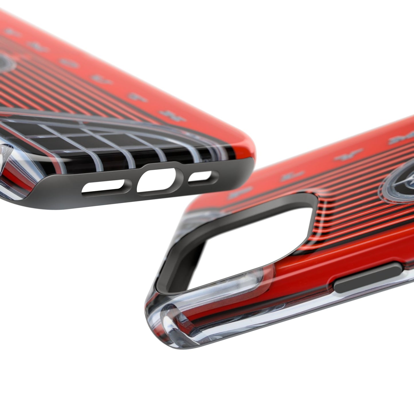 Car Enthusiast Phone Case, Muscle Car Lover Gift, Automotive Grill Design, Auto Fan Accessory, Vehicle Logo Cover, Retro Classic Car