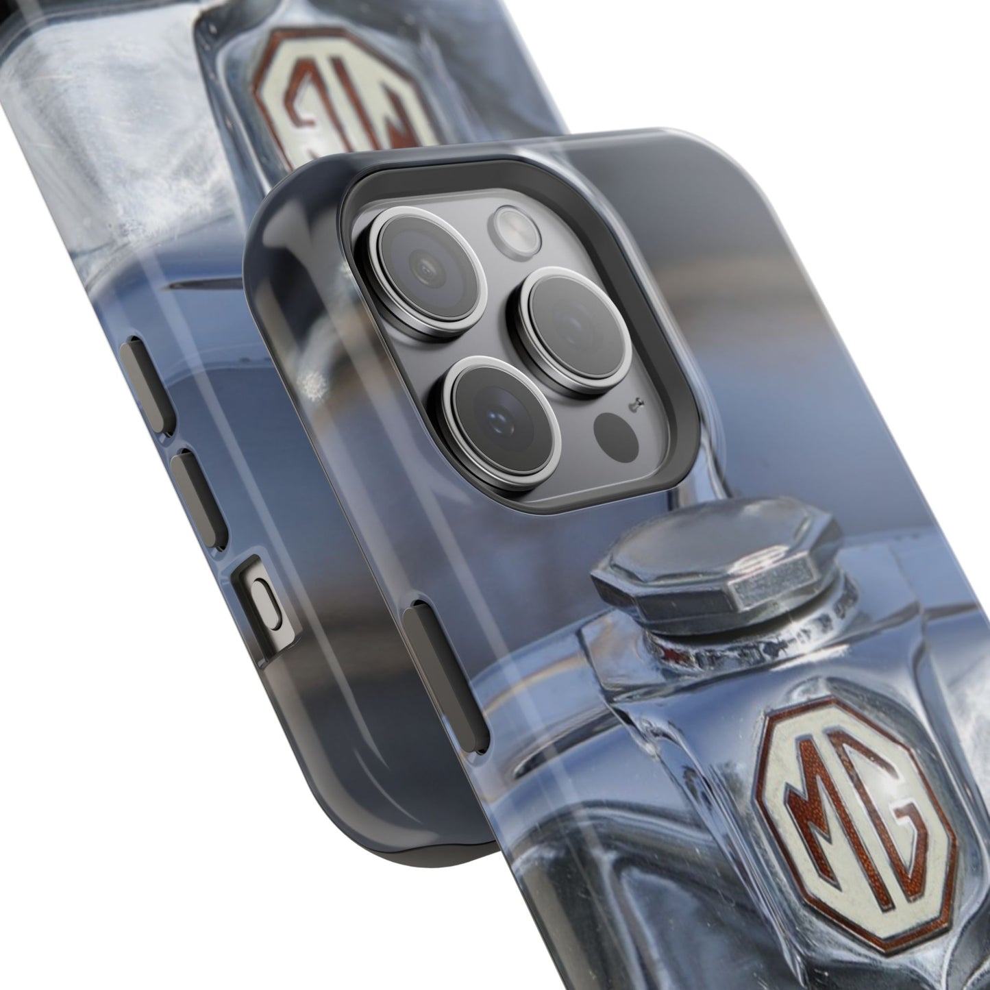 iPhone Case, 1953 MG TD Classic Sports Car Magnetic Tough Case, Vintage Car Gift, Car Enthusiast Phone Cover, Vehicle Lover Tech Accessory,