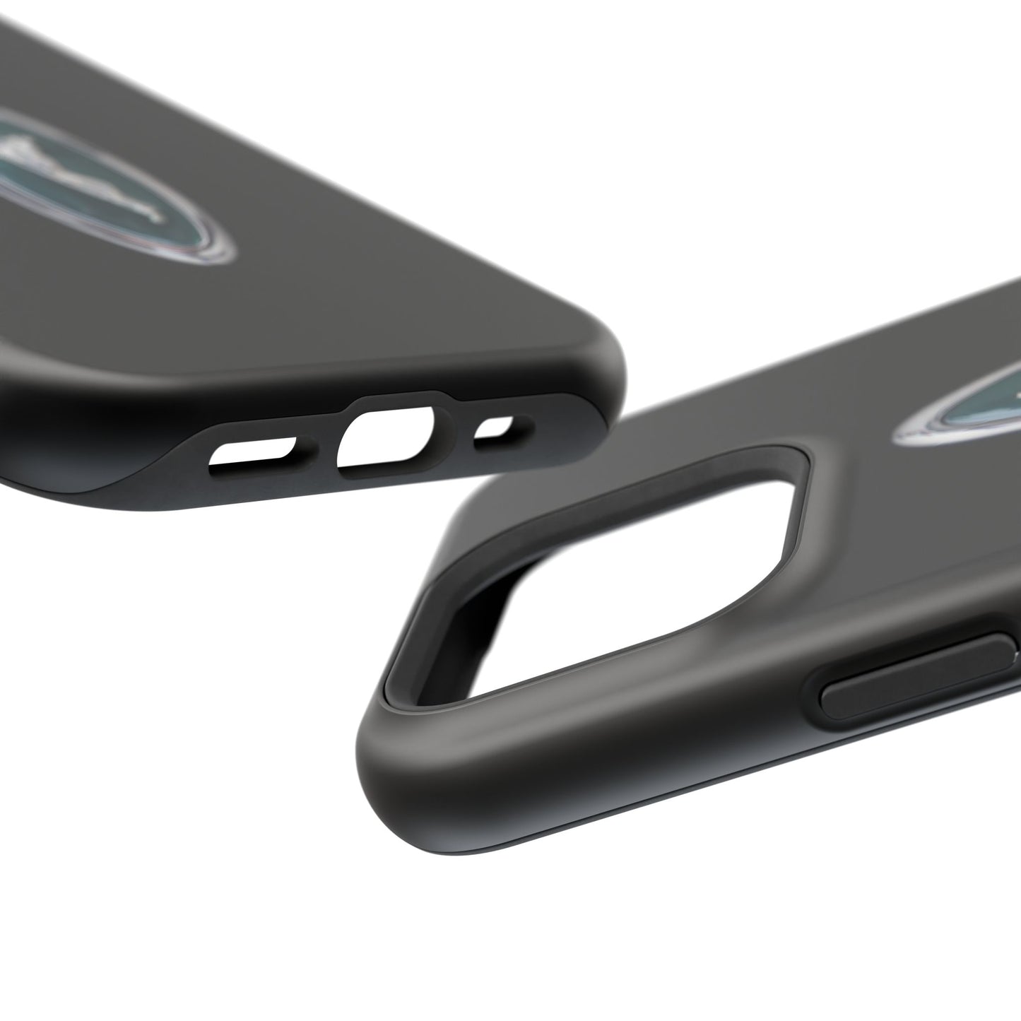 Magnetic Tough Cases, Classic Jaguar 'Leaper' Car Badge, Car Lover Gift, Protective iPhone Cover, Unique Design, Automotive Enthusiast