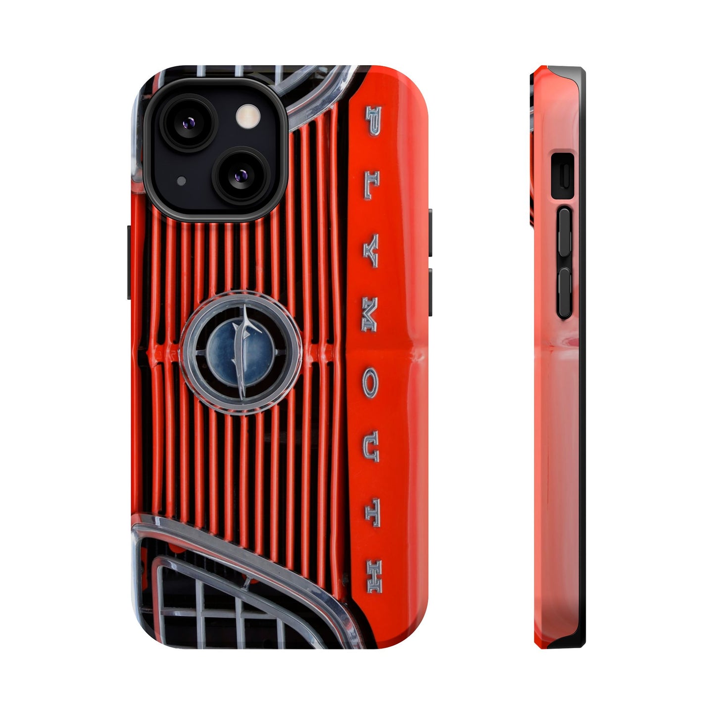 Car Enthusiast Phone Case, Muscle Car Lover Gift, Automotive Grill Design, Auto Fan Accessory, Vehicle Logo Cover, Retro Classic Car
