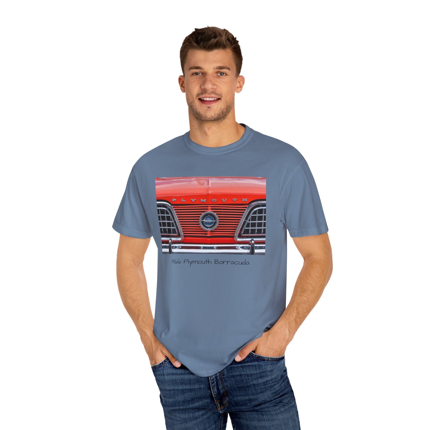 Vintage Car T-Shirt, Retro Plymouth Tee, Gift for Car Lovers, Unisex Casual Wear, Classic Auto Fan Apparel, Gifts for Him/Her