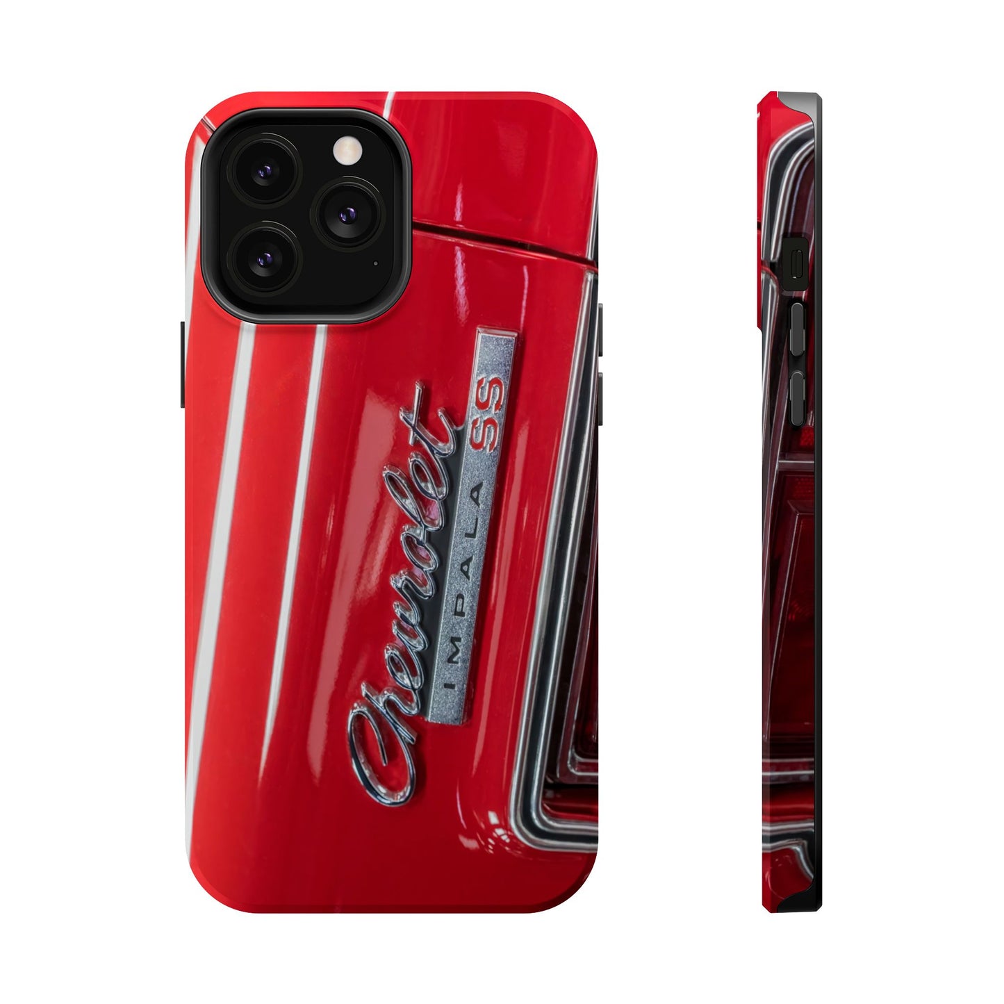 Magnetic Tough Cases, Chevrolet Impala SS classic muscle car logo badge, Protective Phone Cover, Vintage Car Lover Gift, Custom Phone Case,