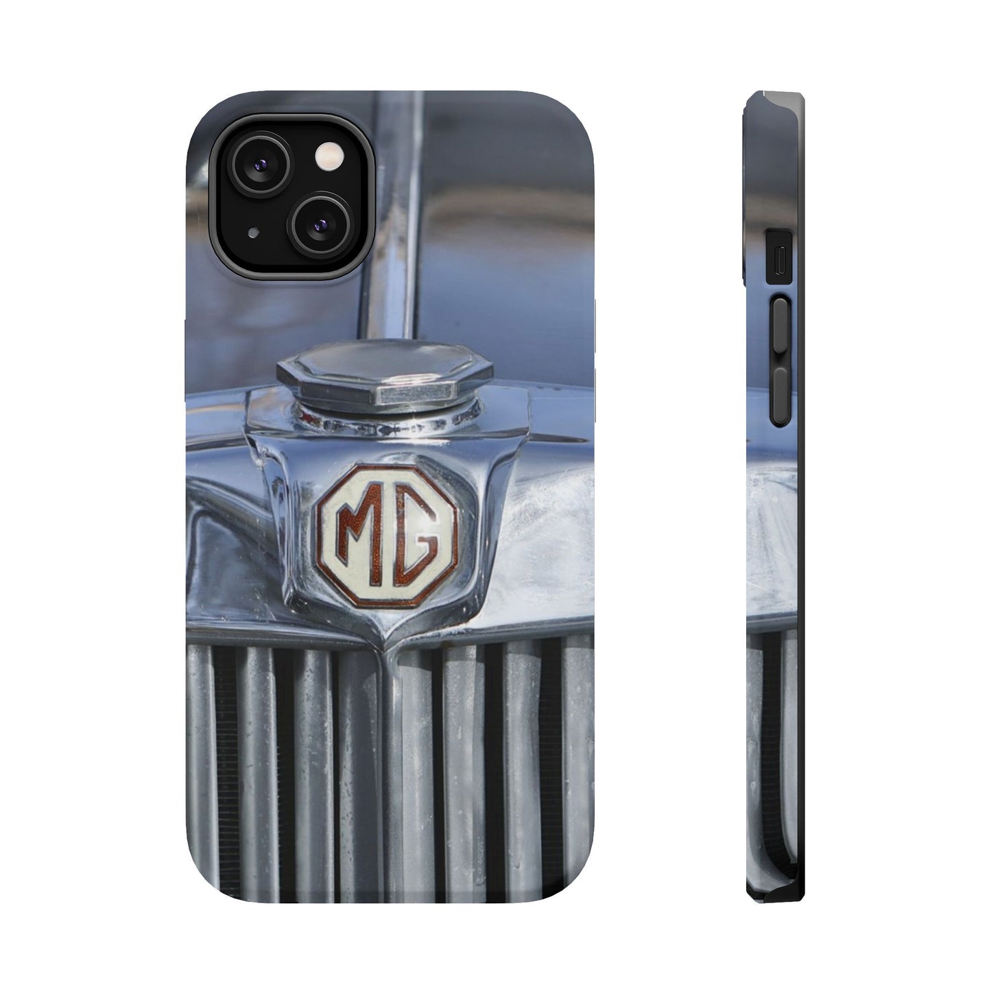 iPhone Case, 1953 MG TD Classic Sports Car Magnetic Tough Case, Vintage Car Gift, Car Enthusiast Phone Cover, Vehicle Lover Tech Accessory,