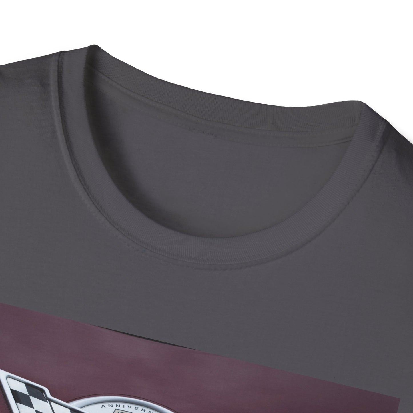 Corvette Stingray 50th Anniversary Classic Muscle Car Badge T-Shirt