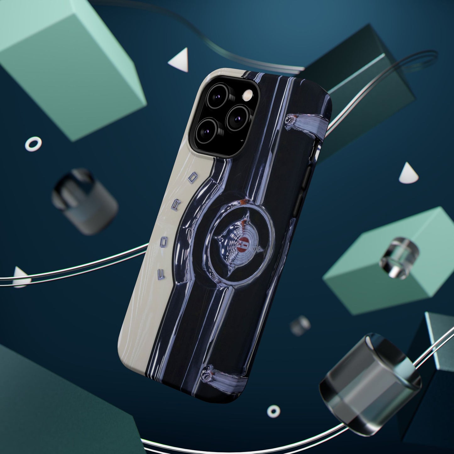 Vintage Car Magnetic Tough iPhone Cases - Automotive Lover's Phone Covers, Gift for Car Enthusiasts, Classic Car Accessories, Unique Phone
