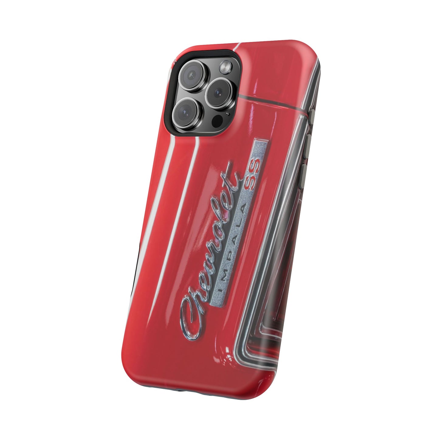 Magnetic Tough Cases, Chevrolet Impala SS classic muscle car logo badge, Protective Phone Cover, Vintage Car Lover Gift, Custom Phone Case,