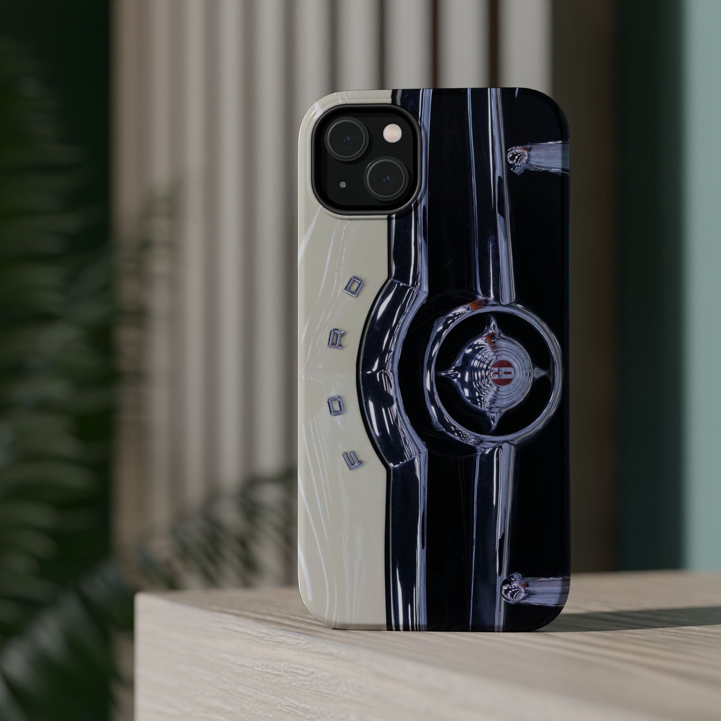 Vintage Car Magnetic Tough iPhone Cases - Automotive Lover's Phone Covers, Gift for Car Enthusiasts, Classic Car Accessories, Unique Phone