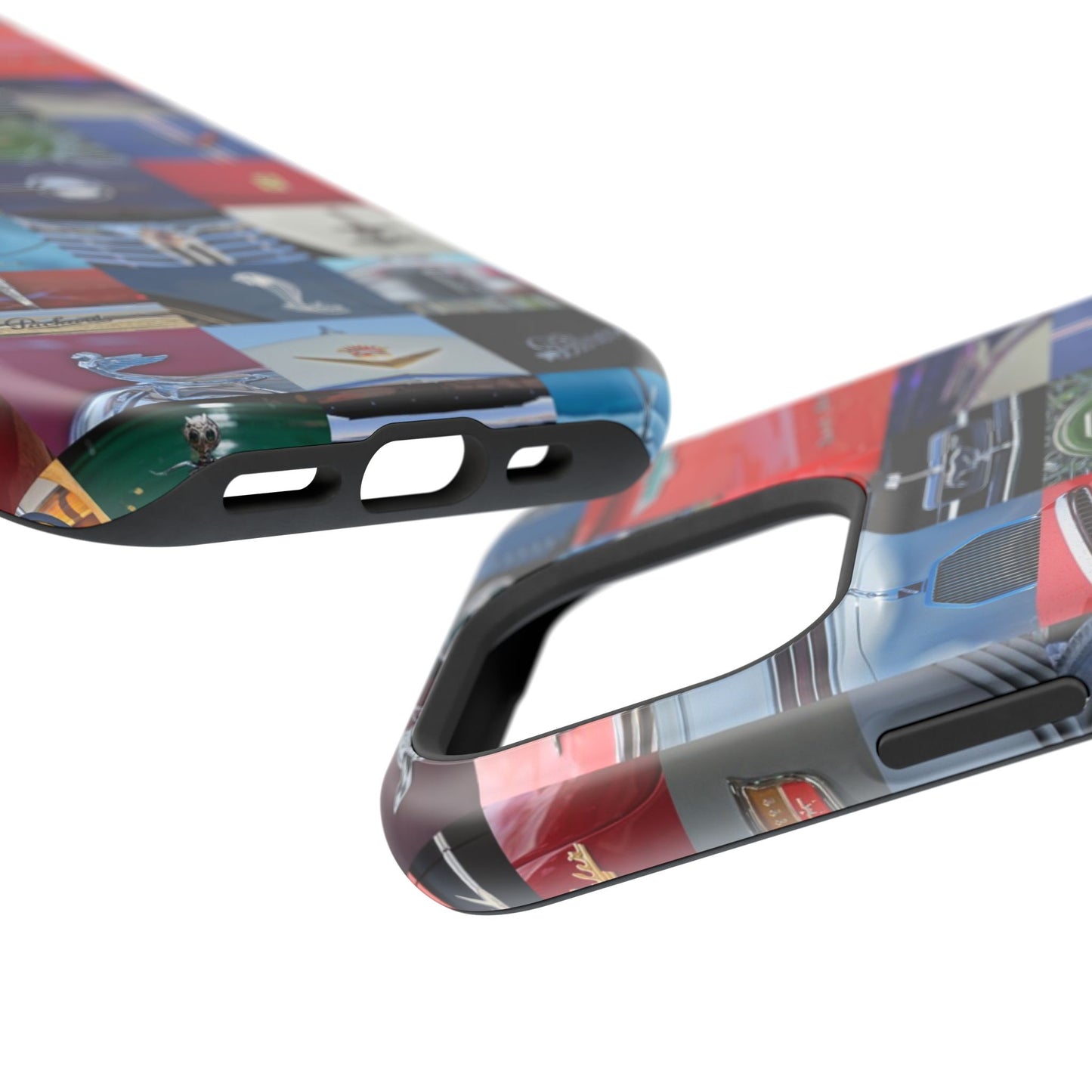 Magnetic Tough Cases, Muscle Car Logo Badges, Classic Car Details - iPhone Accessories, Protective Cover, Vehicle Enthusiast Gift, Car Lover