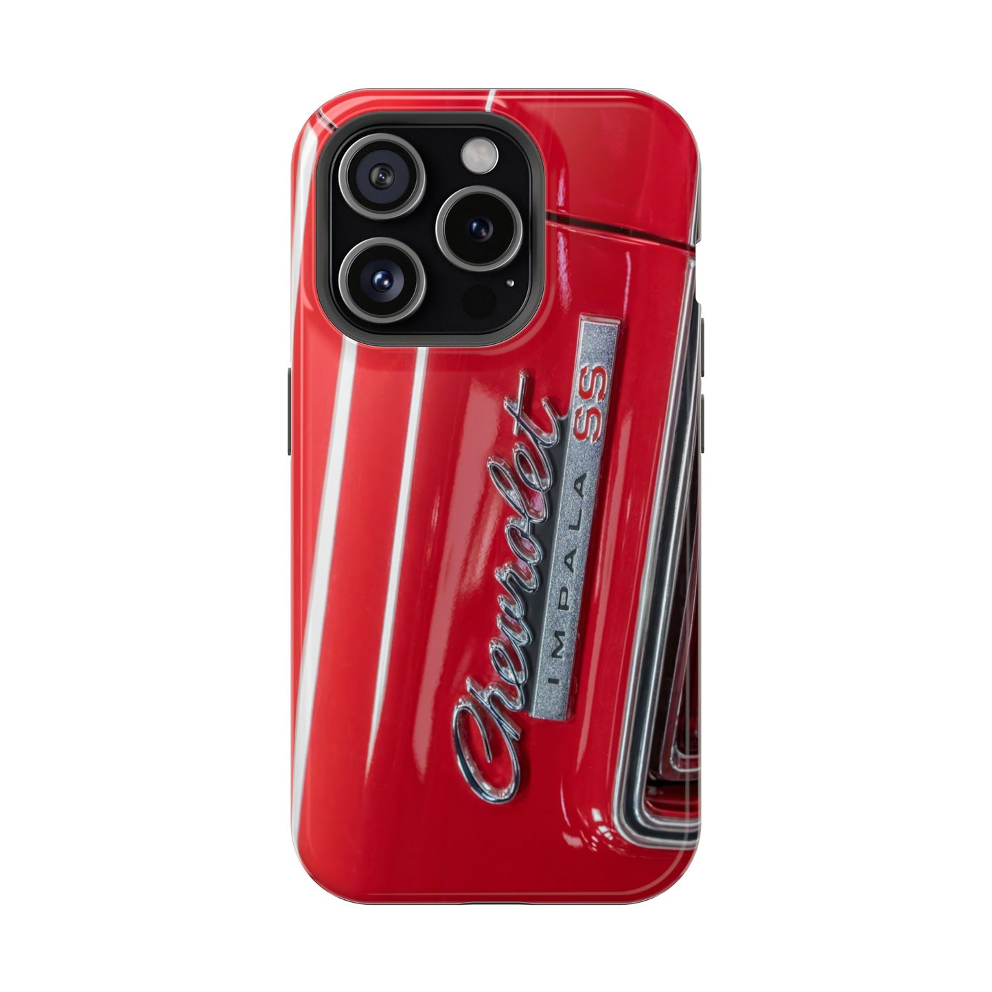 Magnetic Tough Cases, Chevrolet Impala SS classic muscle car logo badge, Protective Phone Cover, Vintage Car Lover Gift, Custom Phone Case,
