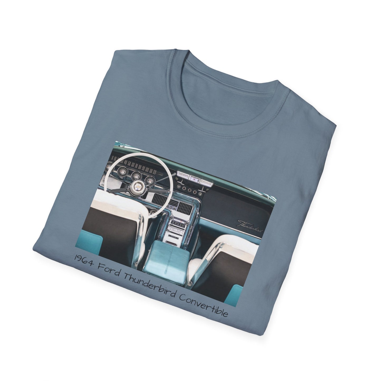 Copy of Classic Car T-Shirt, Vintage Car Tee, Retro Car Shirt, Car Lover Gift, Muscle Car Apparel, Ford Thunderbird, Convertible