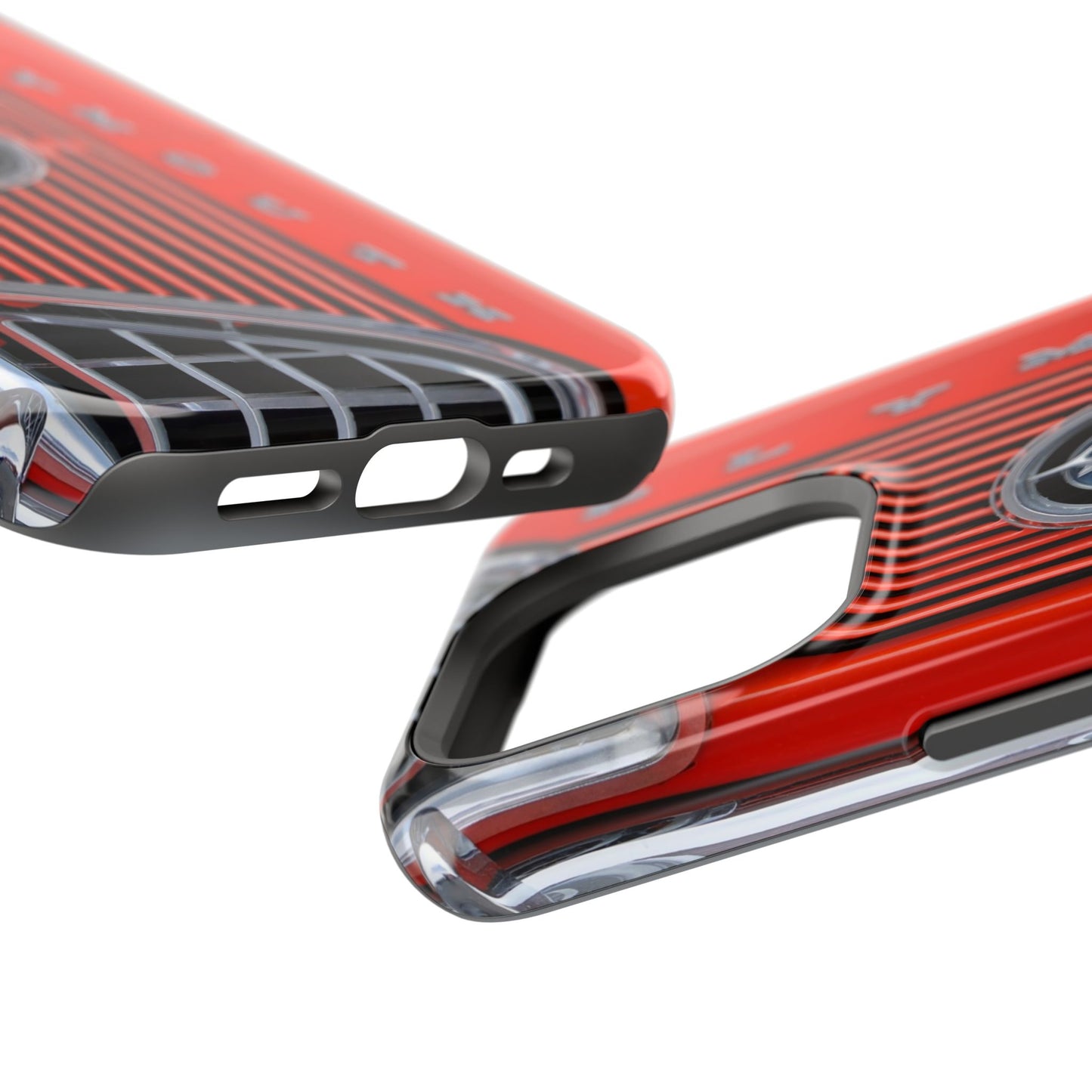 Car Enthusiast Phone Case, Muscle Car Lover Gift, Automotive Grill Design, Auto Fan Accessory, Vehicle Logo Cover, Retro Classic Car