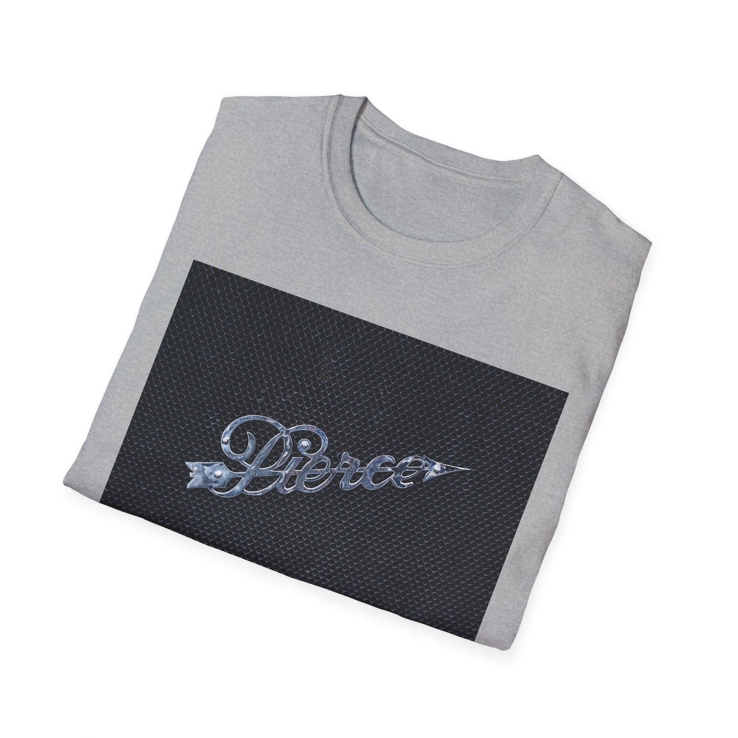Vintage Pierce Arrow Classic Car Logo and Grill.