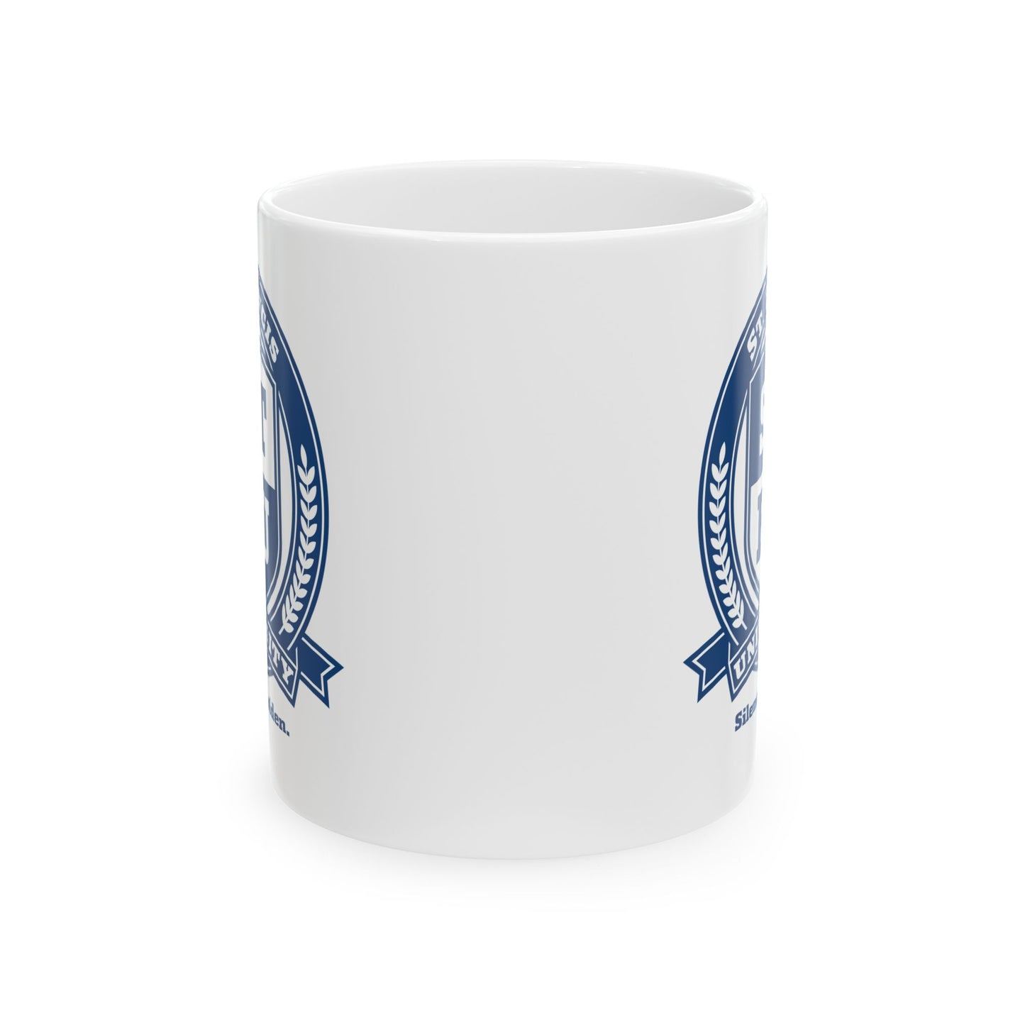 STFU St. Francis University Logo Silence is Golden 11 or 15oz Ceramic Mug