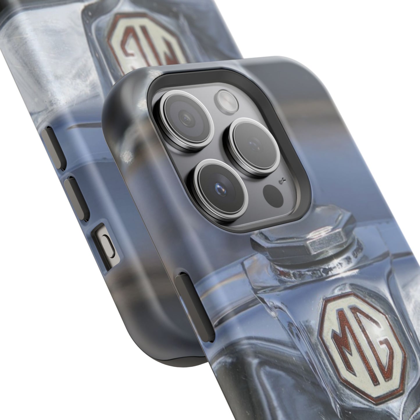 iPhone Case, 1953 MG TD Classic Sports Car Magnetic Tough Case, Vintage Car Gift, Car Enthusiast Phone Cover, Vehicle Lover Tech Accessory,