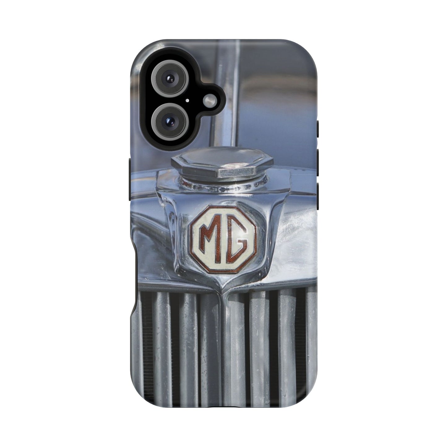 iPhone Case, 1953 MG TD Classic Sports Car Magnetic Tough Case, Vintage Car Gift, Car Enthusiast Phone Cover, Vehicle Lover Tech Accessory,