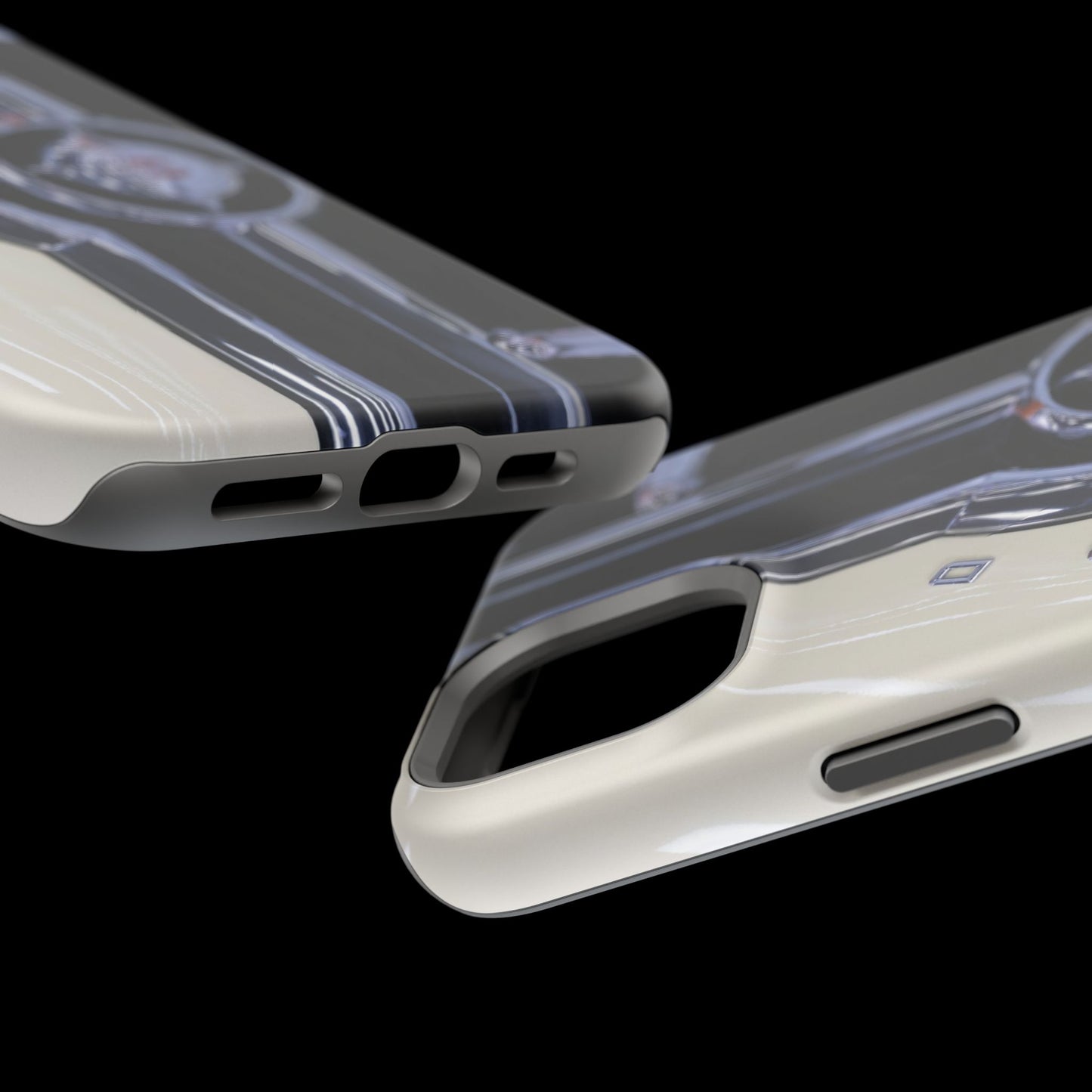 Vintage Car Magnetic Tough iPhone Cases - Automotive Lover's Phone Covers, Gift for Car Enthusiasts, Classic Car Accessories, Unique Phone