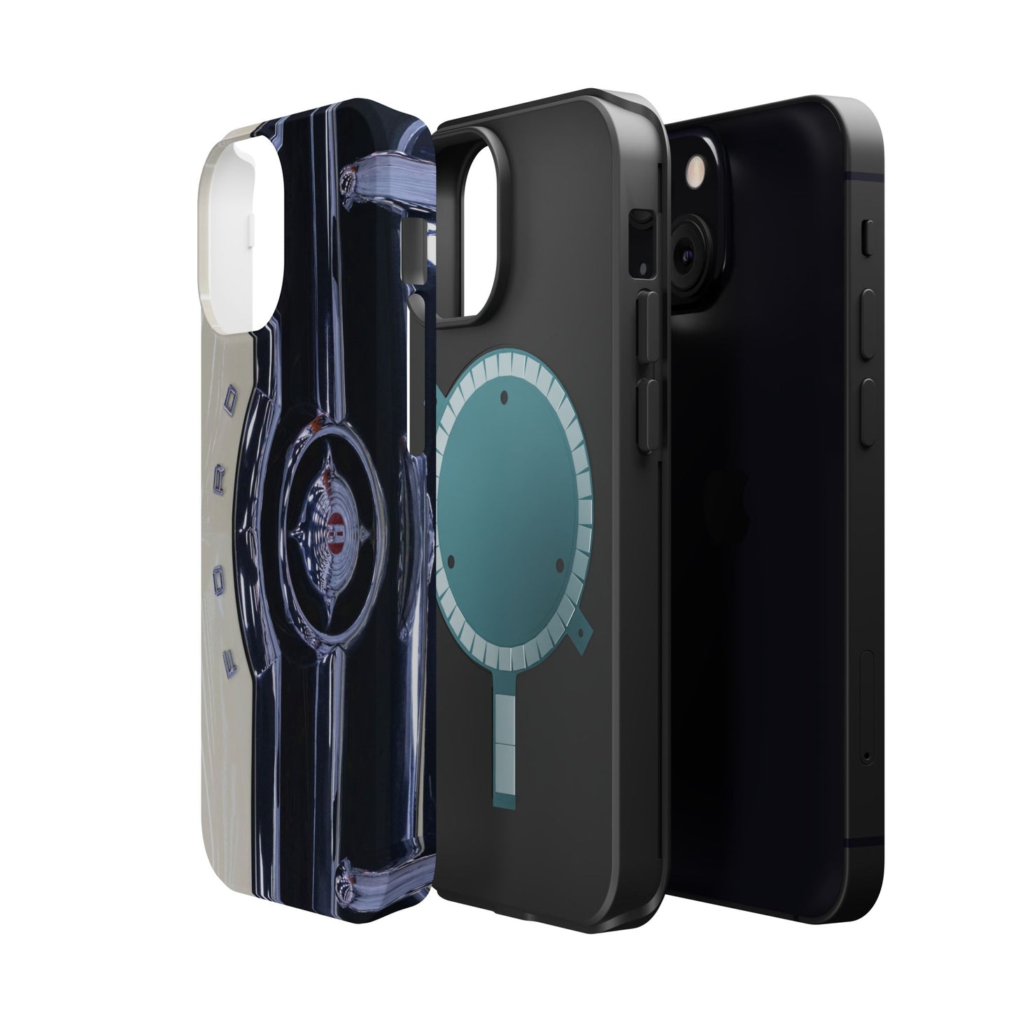 Vintage Car Magnetic Tough iPhone Cases - Automotive Lover's Phone Covers, Gift for Car Enthusiasts, Classic Car Accessories, Unique Phone