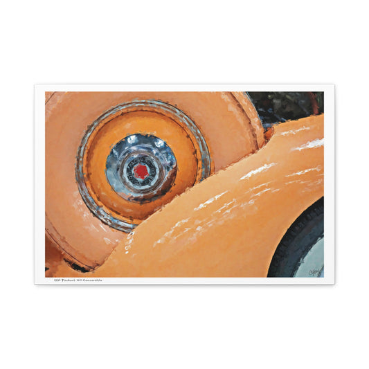 Canvas Print - 1936 Packard 120 Convertible Painting