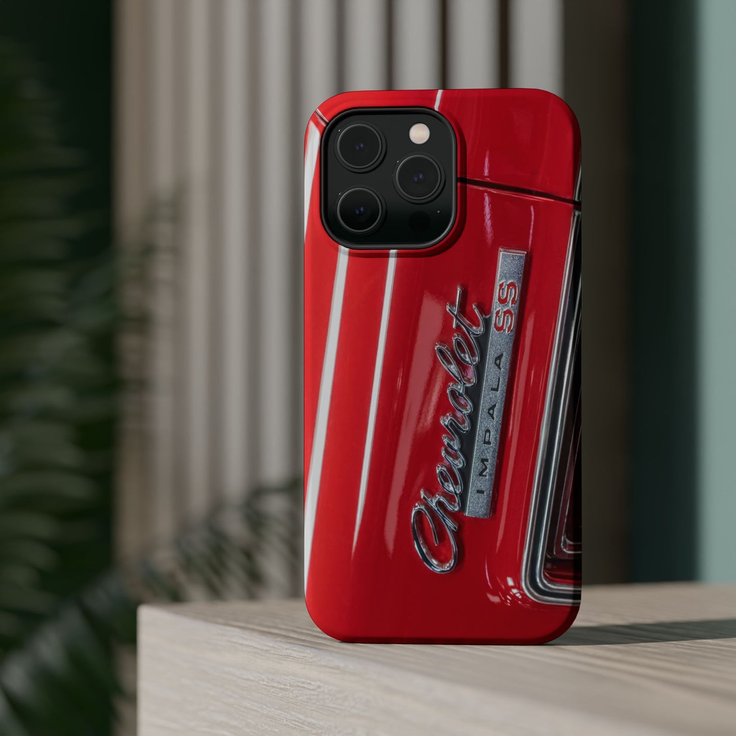 Magnetic Tough Cases, Chevrolet Impala SS classic muscle car logo badge, Protective Phone Cover, Vintage Car Lover Gift, Custom Phone Case,