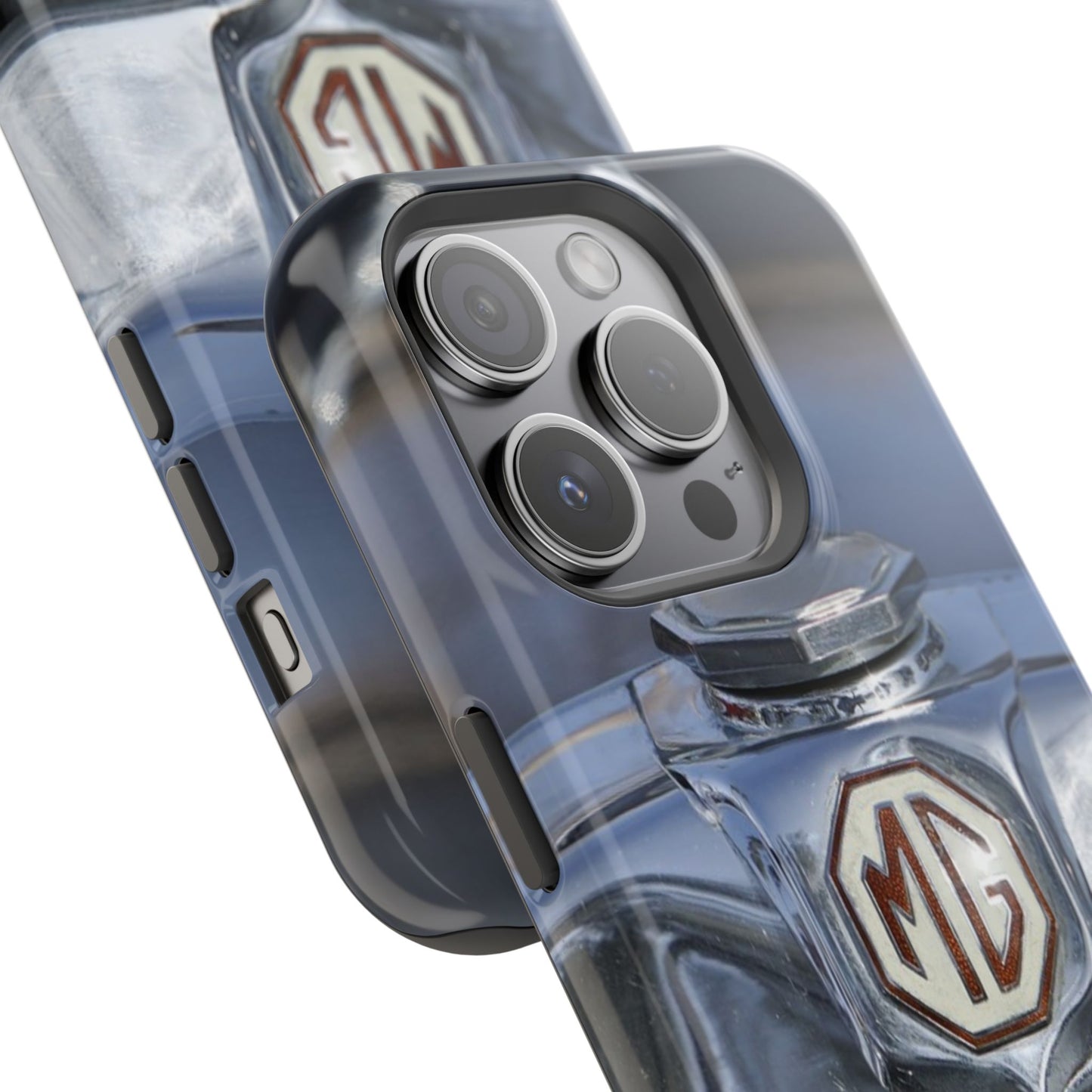 iPhone Case, 1953 MG TD Classic Sports Car Magnetic Tough Case, Vintage Car Gift, Car Enthusiast Phone Cover, Vehicle Lover Tech Accessory,
