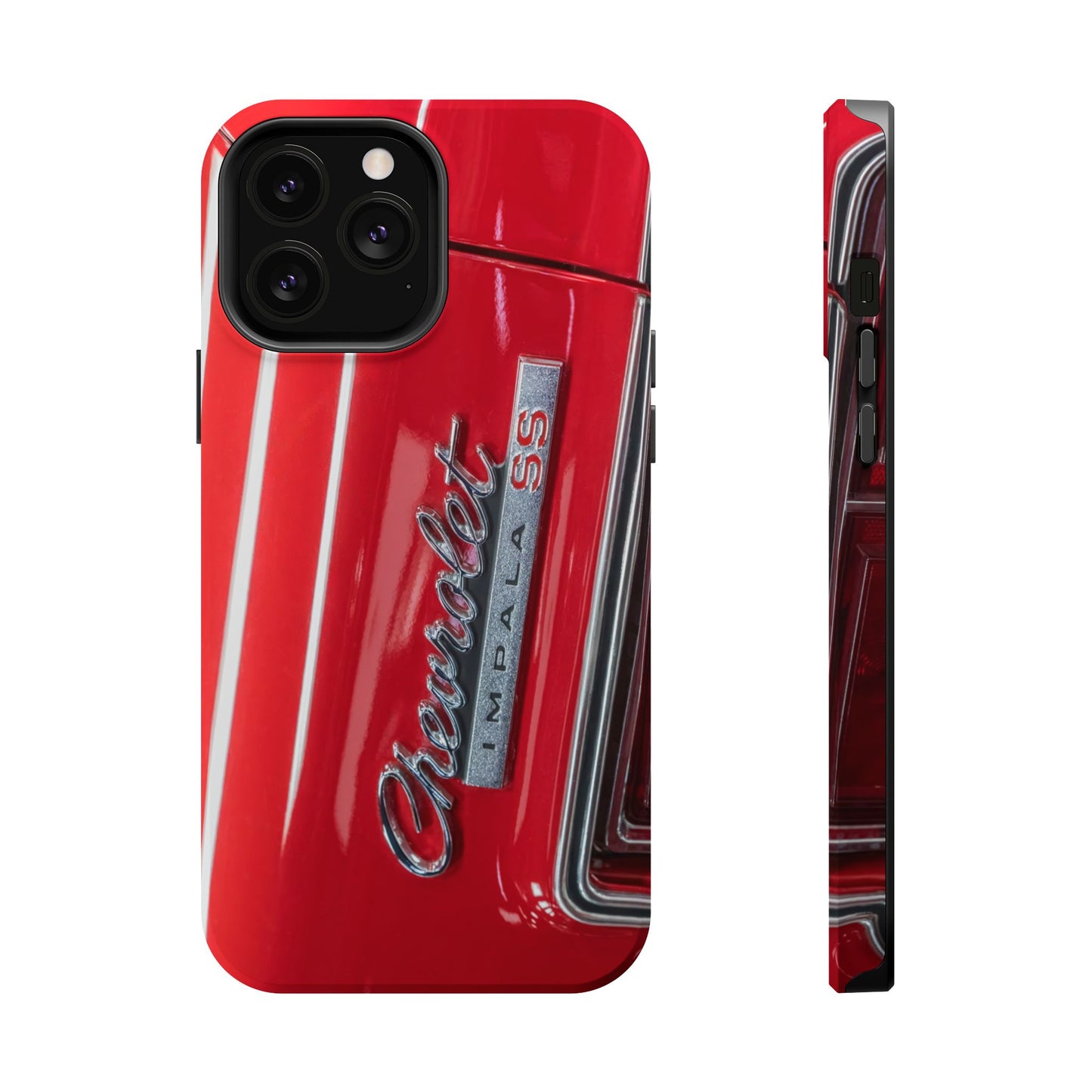 Magnetic Tough Cases, Chevrolet Impala SS classic muscle car logo badge, Protective Phone Cover, Vintage Car Lover Gift, Custom Phone Case,