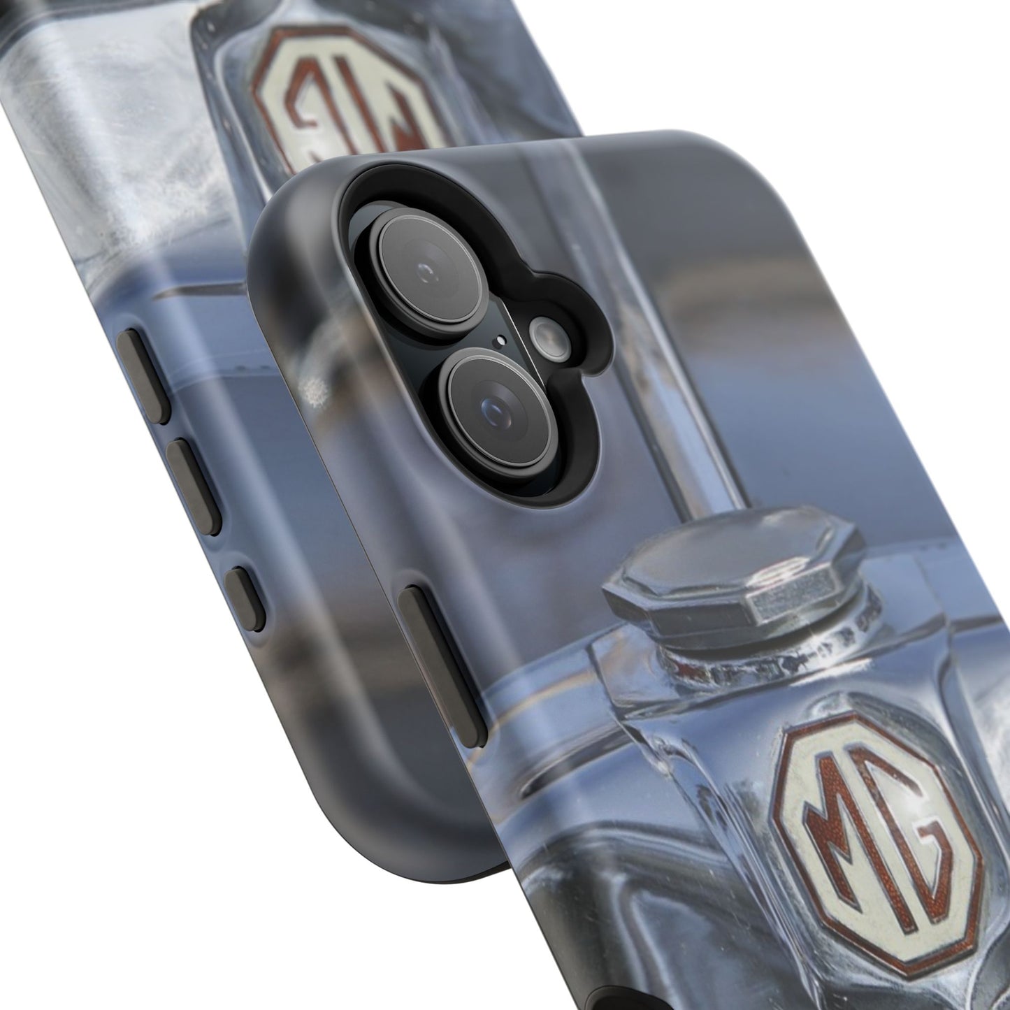 iPhone Case, 1953 MG TD Classic Sports Car Magnetic Tough Case, Vintage Car Gift, Car Enthusiast Phone Cover, Vehicle Lover Tech Accessory,