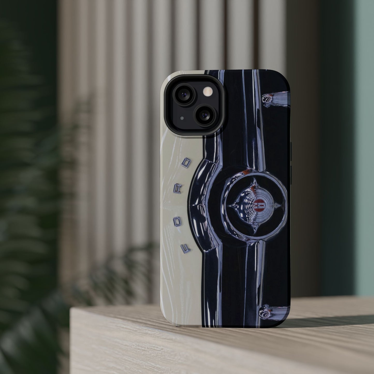 Vintage Car Magnetic Tough iPhone Cases - Automotive Lover's Phone Covers, Gift for Car Enthusiasts, Classic Car Accessories, Unique Phone
