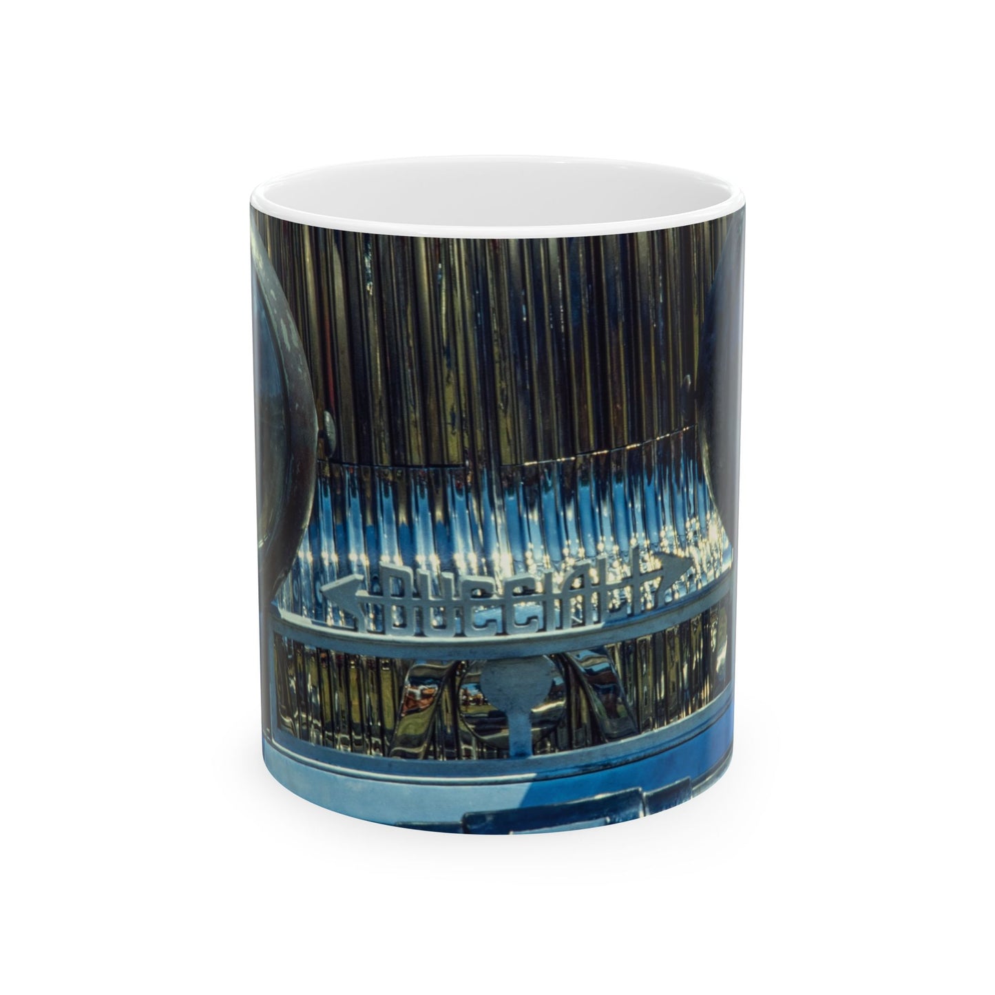 Vintage Car Ceramic Mug, Very Rare Bucciali, Classic Car Mug, Retro Car Mug, Car Lover Gift, Automobile Mug, Coffee Cup for Car Enthusiast