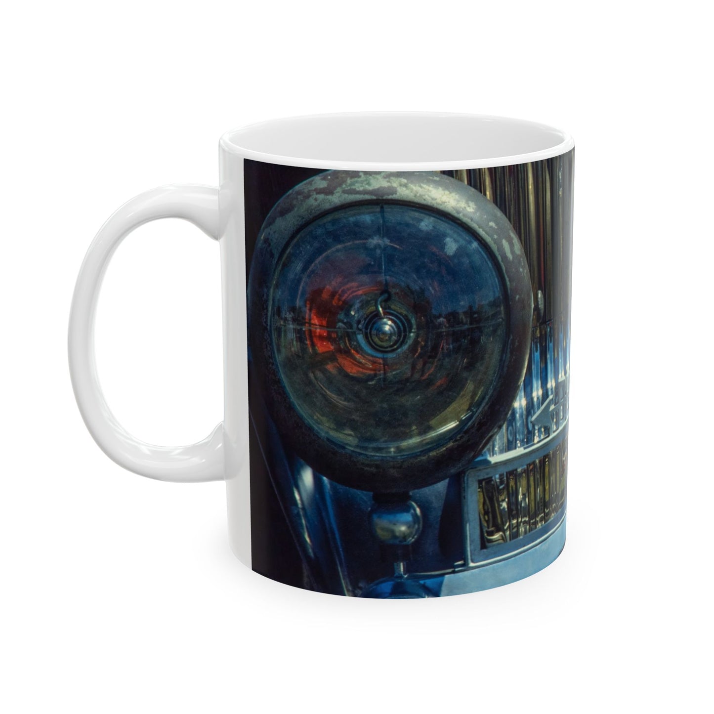 Vintage Car Ceramic Mug, Very Rare Bucciali, Classic Car Mug, Retro Car Mug, Car Lover Gift, Automobile Mug, Coffee Cup for Car Enthusiast