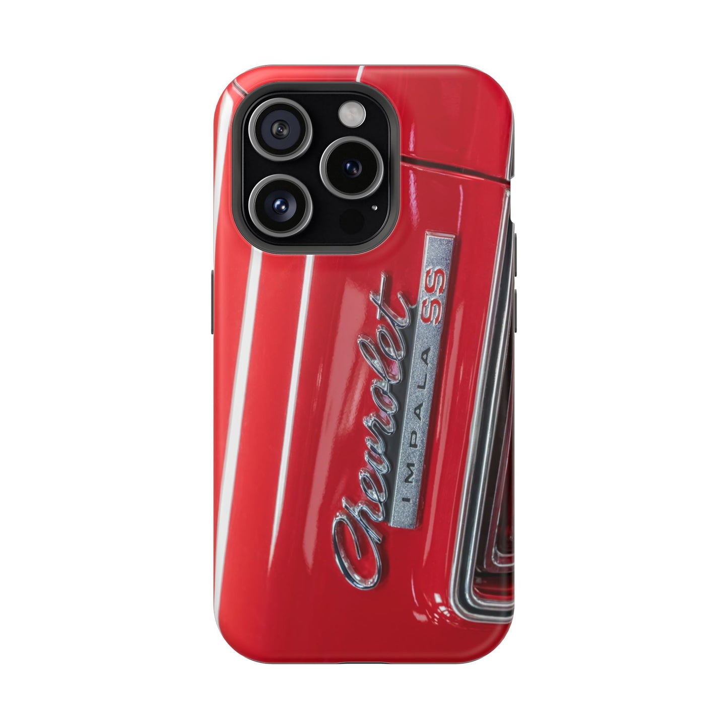 Magnetic Tough Cases, Chevrolet Impala SS classic muscle car logo badge, Protective Phone Cover, Vintage Car Lover Gift, Custom Phone Case,