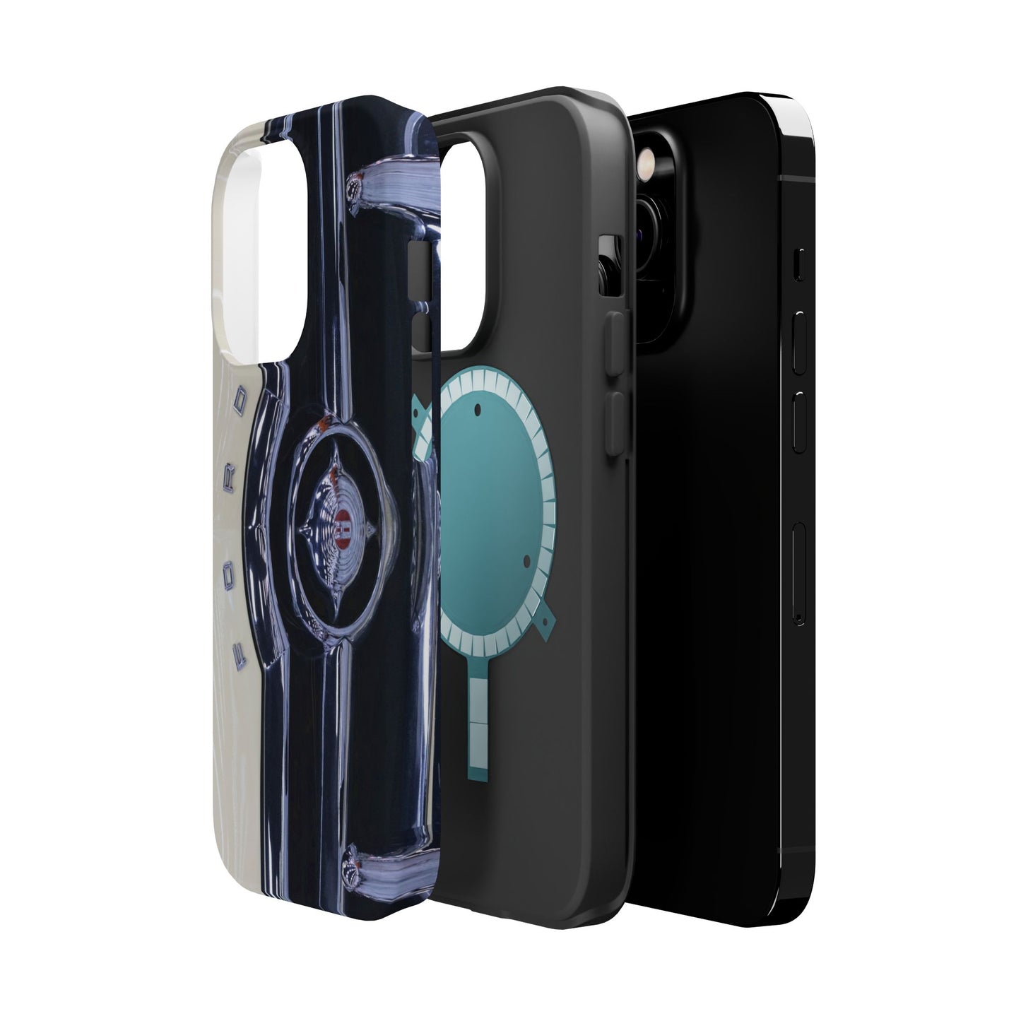 Vintage Car Magnetic Tough iPhone Cases - Automotive Lover's Phone Covers, Gift for Car Enthusiasts, Classic Car Accessories, Unique Phone