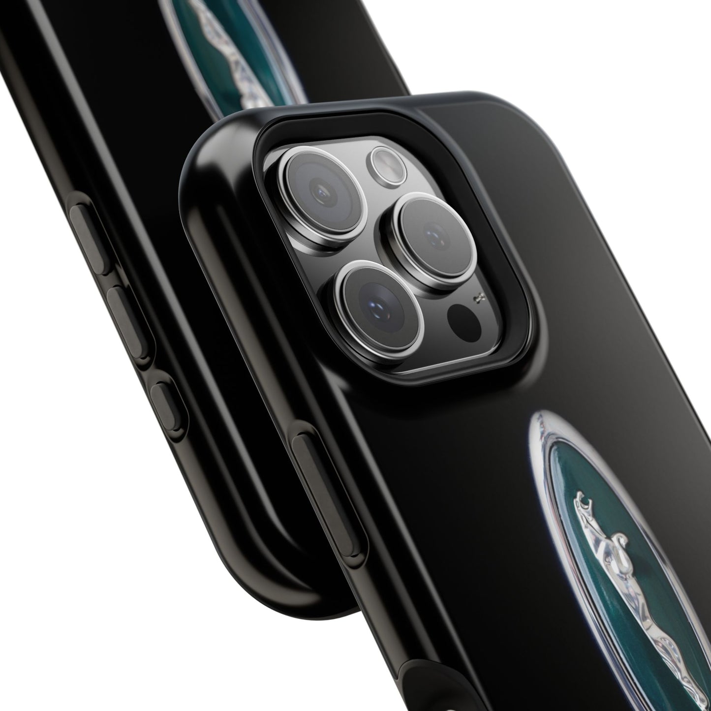 Magnetic Tough Cases, Classic Jaguar 'Leaper' Car Badge, Car Lover Gift, Protective iPhone Cover, Unique Design, Automotive Enthusiast