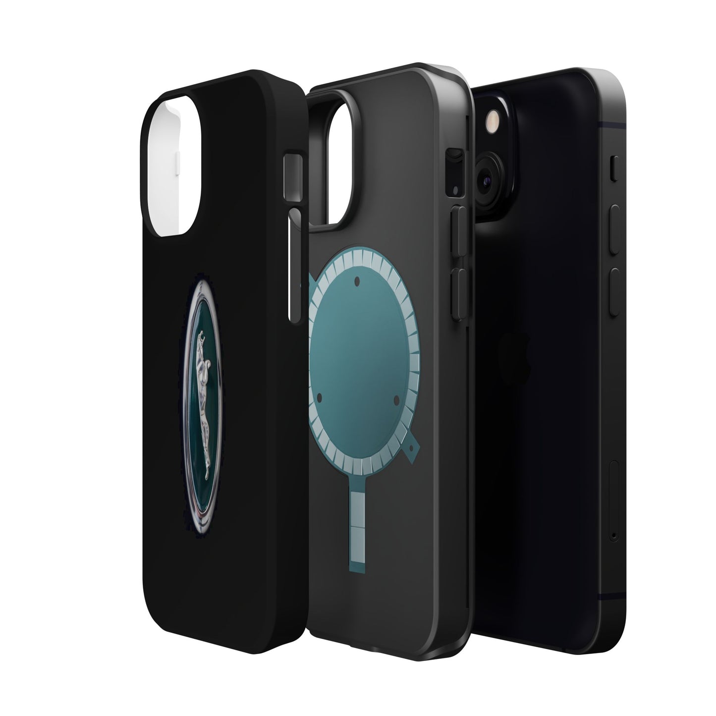 Magnetic Tough Cases, Classic Jaguar 'Leaper' Car Badge, Car Lover Gift, Protective iPhone Cover, Unique Design, Automotive Enthusiast