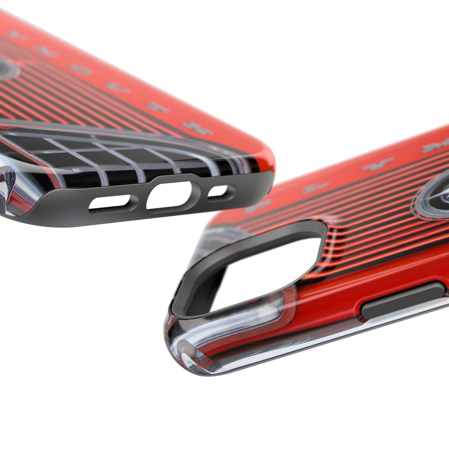 Car Enthusiast Phone Case, Muscle Car Lover Gift, Automotive Grill Design, Auto Fan Accessory, Vehicle Logo Cover, Retro Classic Car