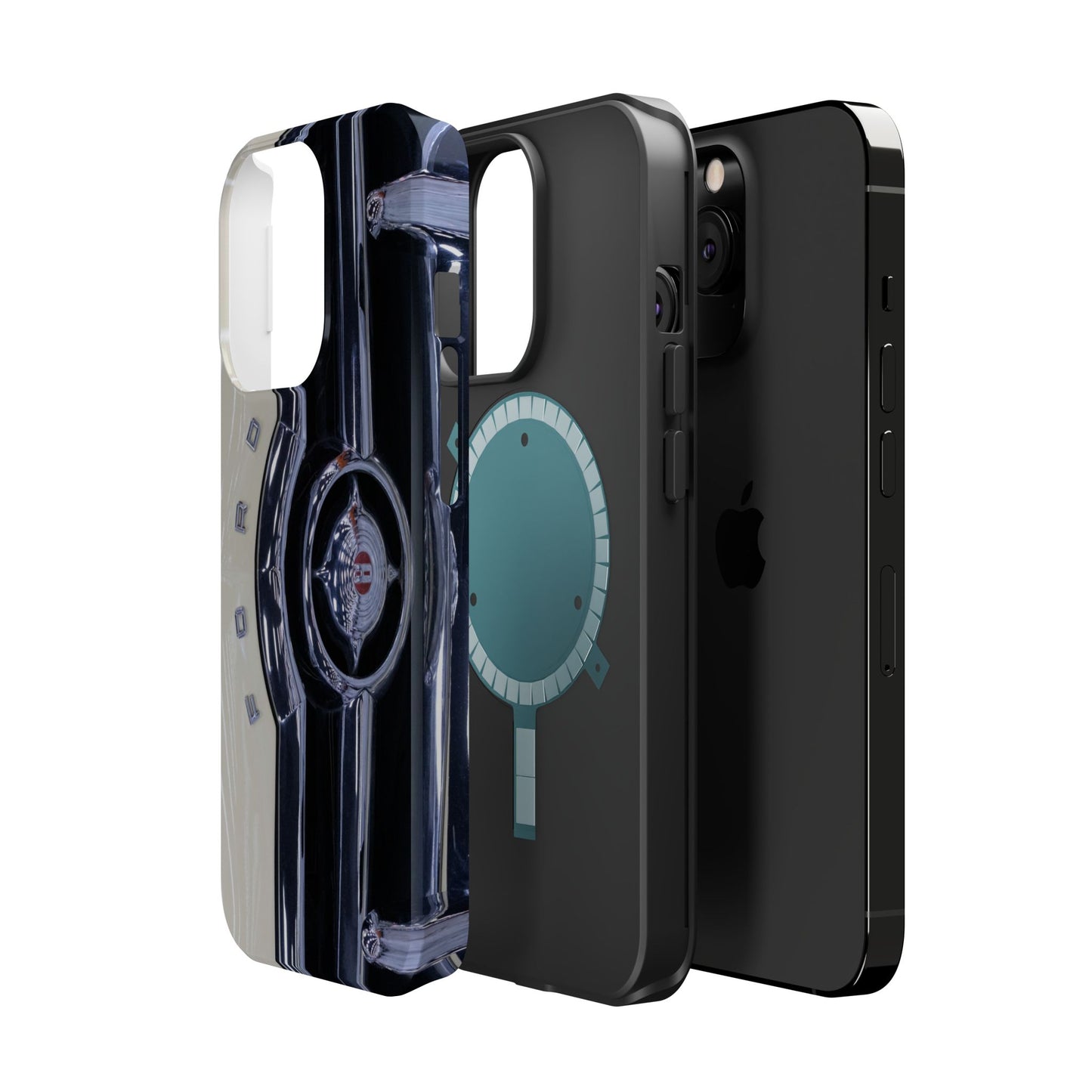 Vintage Car Magnetic Tough iPhone Cases - Automotive Lover's Phone Covers, Gift for Car Enthusiasts, Classic Car Accessories, Unique Phone