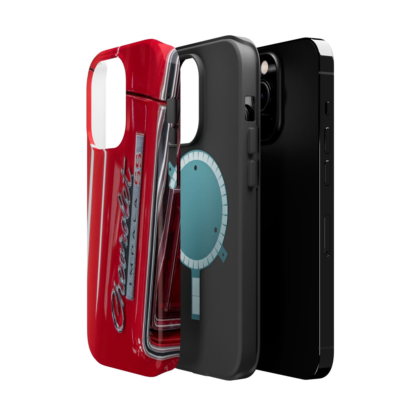 Magnetic Tough Cases, Chevrolet Impala SS classic muscle car logo badge, Protective Phone Cover, Vintage Car Lover Gift, Custom Phone Case,