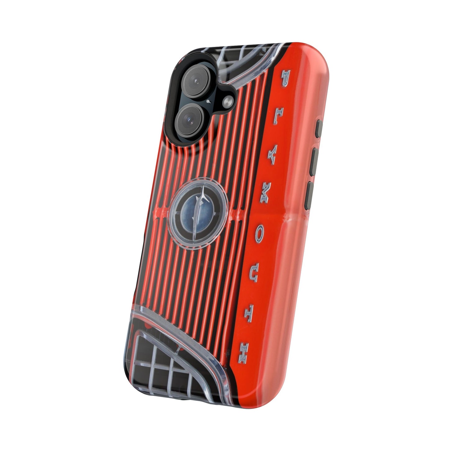 Car Enthusiast Phone Case, Muscle Car Lover Gift, Automotive Grill Design, Auto Fan Accessory, Vehicle Logo Cover, Retro Classic Car