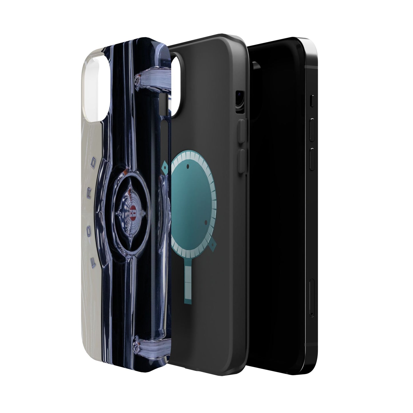 Vintage Car Magnetic Tough iPhone Cases - Automotive Lover's Phone Covers, Gift for Car Enthusiasts, Classic Car Accessories, Unique Phone