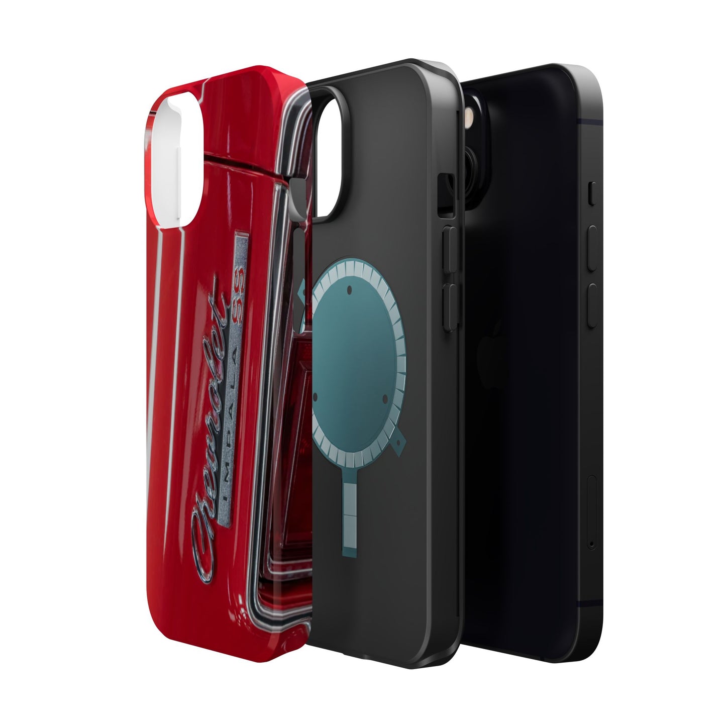 Magnetic Tough Cases, Chevrolet Impala SS classic muscle car logo badge, Protective Phone Cover, Vintage Car Lover Gift, Custom Phone Case,