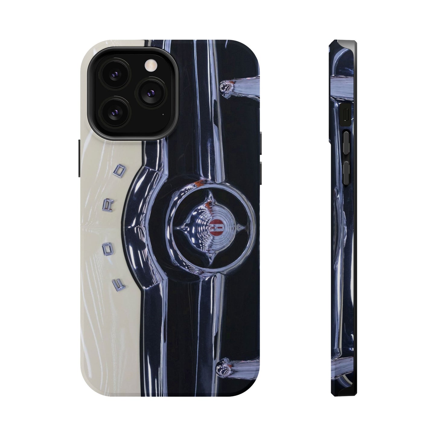 Vintage Car Magnetic Tough iPhone Cases - Automotive Lover's Phone Covers, Gift for Car Enthusiasts, Classic Car Accessories, Unique Phone