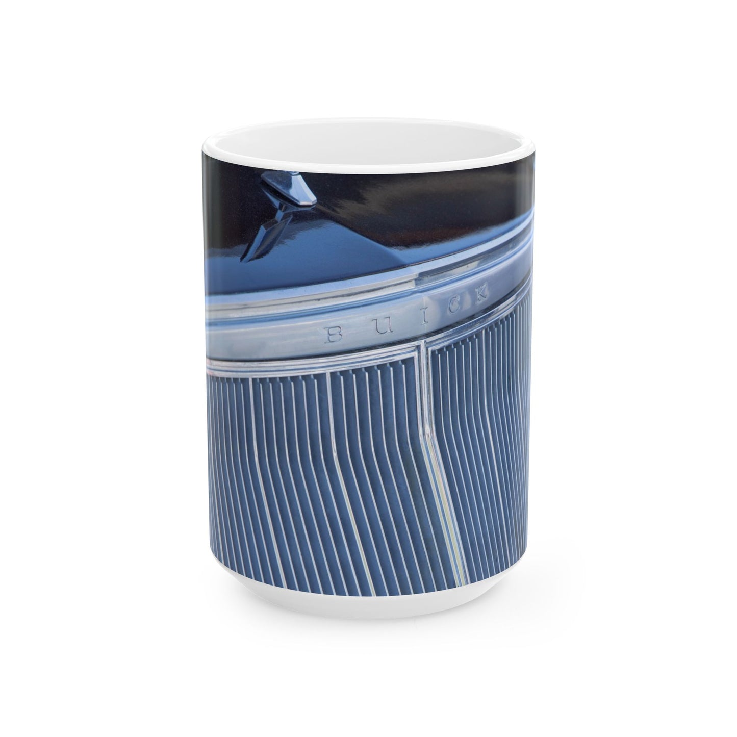 Buick Regal Classic Car Logo and Grill - lots of chrome to wrap around 11 or 15oz mugs!
