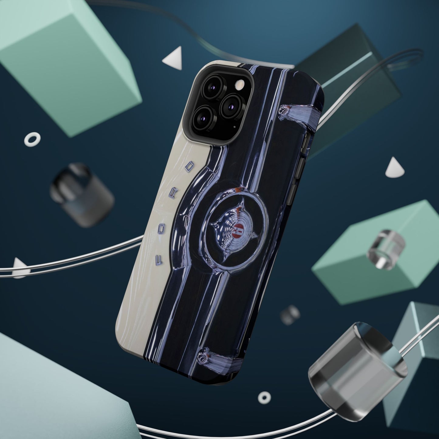 Vintage Car Magnetic Tough iPhone Cases - Automotive Lover's Phone Covers, Gift for Car Enthusiasts, Classic Car Accessories, Unique Phone