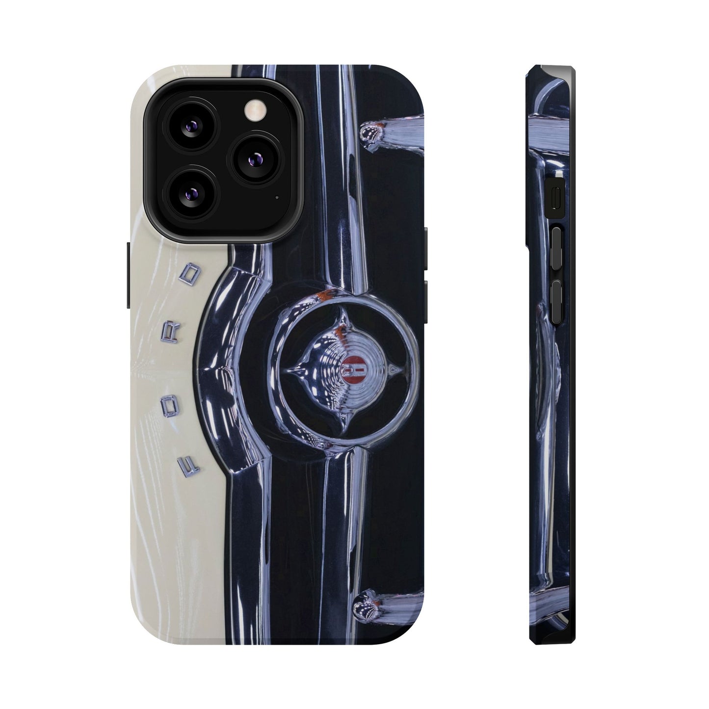 Vintage Car Magnetic Tough iPhone Cases - Automotive Lover's Phone Covers, Gift for Car Enthusiasts, Classic Car Accessories, Unique Phone